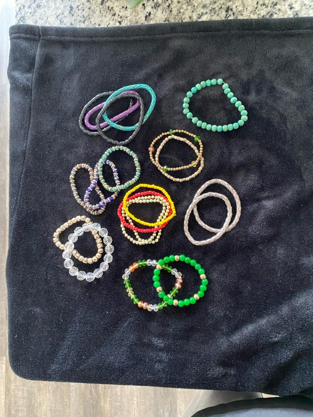 20pc Boho Crystal Bracelet Lot ✨ FAST SHIPPING